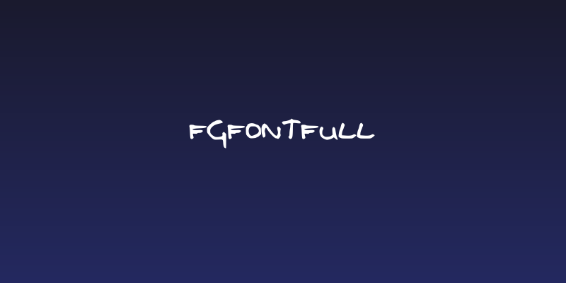 FGfontfull Social Header
