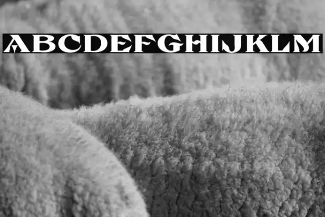 FHA Eccentric French Normal Font examples