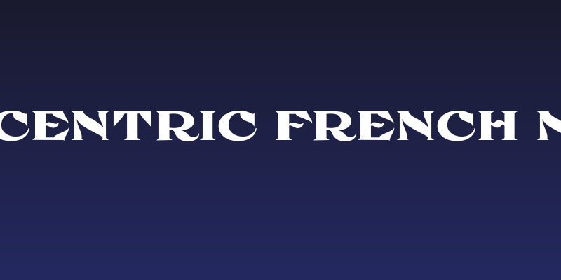 FHA Eccentric French Normal Social Header