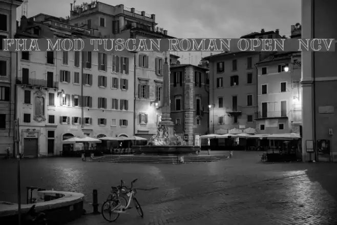 FHA Mod Tuscan Roman Open NCV Font examples