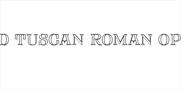 FHA Mod Tuscan Roman Open  NCV Logo