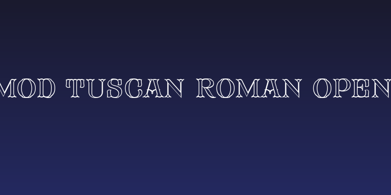 FHA Mod Tuscan Roman Open  NCV Social Header