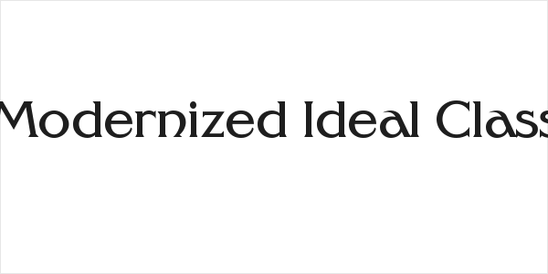 FHA Modernized Ideal ClassicNC Logo