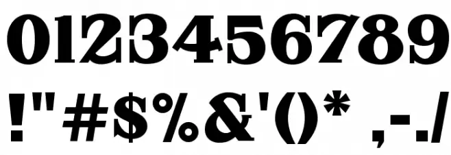 FHA Nicholson French NCV Normal Font Alte caractere