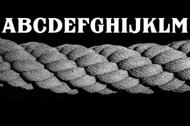 FHA Nicholson French NCV Normal Font examples