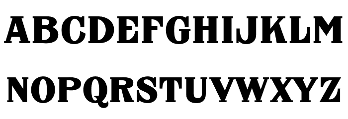 FHA Nicholson French NCV Normal Font LOWERCASE