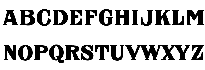 FHA Nicholson French NCV Normal Font Litere mici