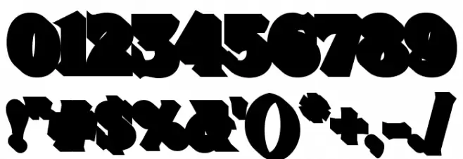 FHA Sign DeVinne Shade25NC フォント その他の文字