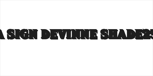 FHA Sign DeVinne Shade25NC Logo
