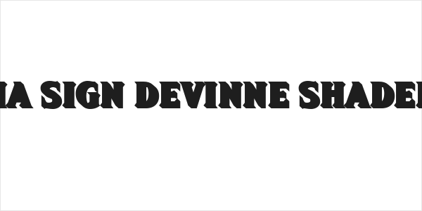 FHA Sign DeVinne ShadeNC Logo