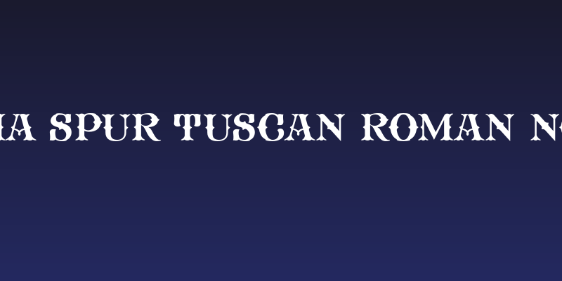 FHA Spur Tuscan Roman NCV Social Header