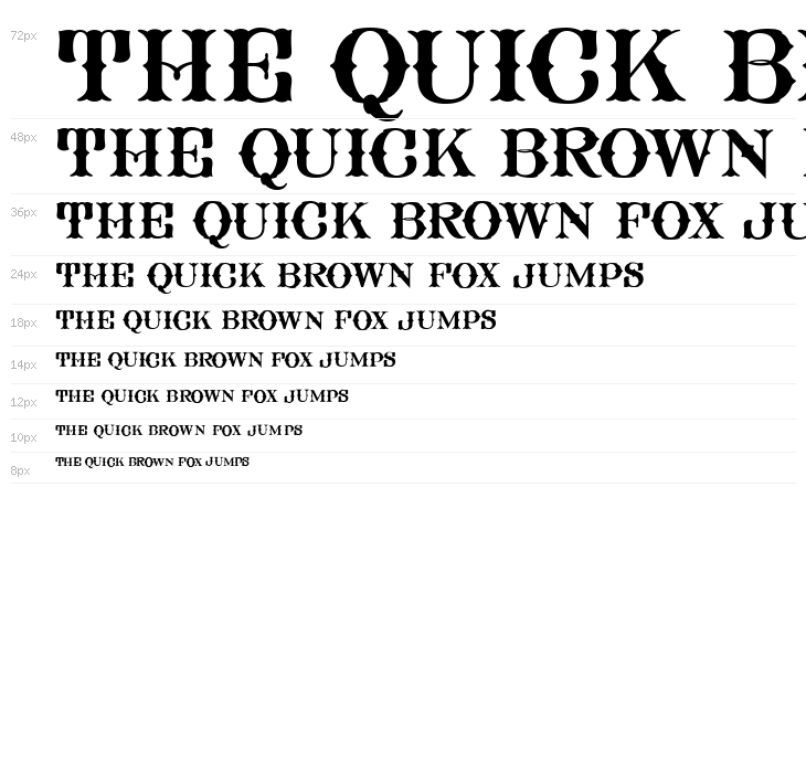 FHA Spur Tuscan Roman NCV Waterfall