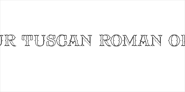 FHA Spur Tuscan Roman Open NCV Logo