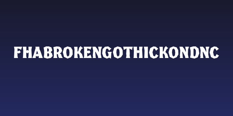 FHABrokenGothicKondNC Social Header