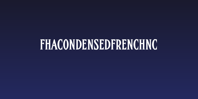 FHACondensedFrenchNC Social Header
