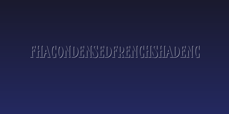 FHACondensedFrenchShadeNC Social Header