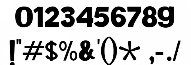 FHGettoFunkyPersonalUse-Display Font OTHER CHARS