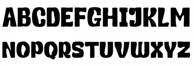 FHGettoFunkyPersonalUse-Display Fuentes MAYÚSCULAS