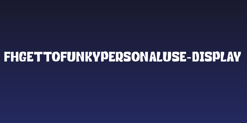 FHGettoFunkyPersonalUse-Display Social Header