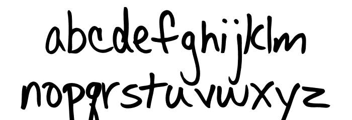 Fh_Allisa Font LOWERCASE