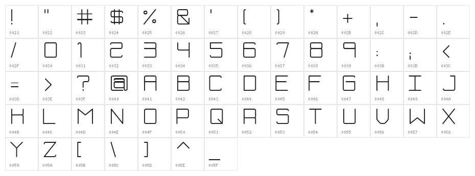 Fh_Blue Character Map