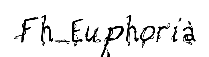 Fh_Euphoria  Frei Schriftart Herunterladen