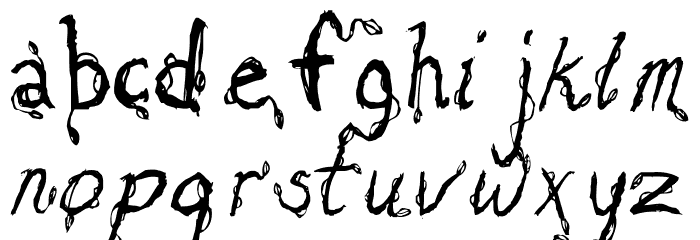 Fh_Euphoria Font LOWERCASE