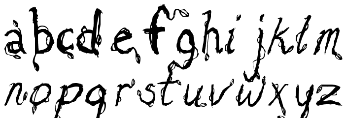 Fh_Euphoria Font LOWERCASE