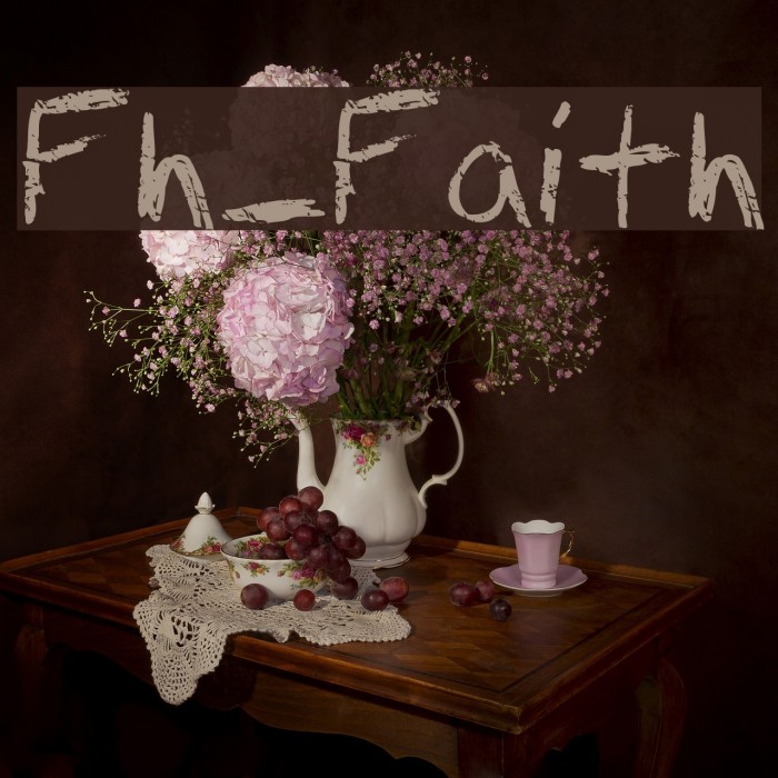 Fh_Faith Font examples