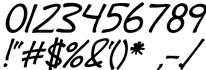 Fh_Hyperbole-BoldItalic Font OTHER CHARS