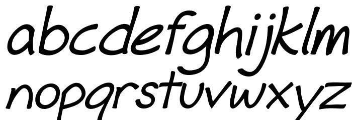 Fh_Hyperbole-BoldItalic Font LOWERCASE