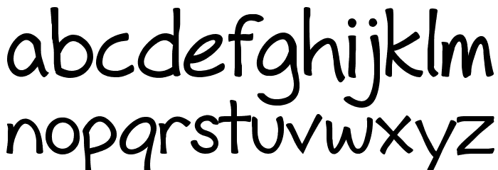 Fh_Hyperbole-Bold Font LOWERCASE