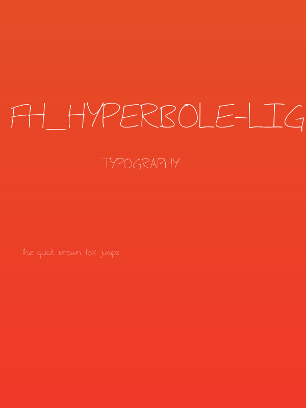 Fh_Hyperbole-Light Poster