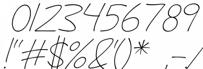 Fh_Hyperbole-LightItalic Font OTHER CHARS