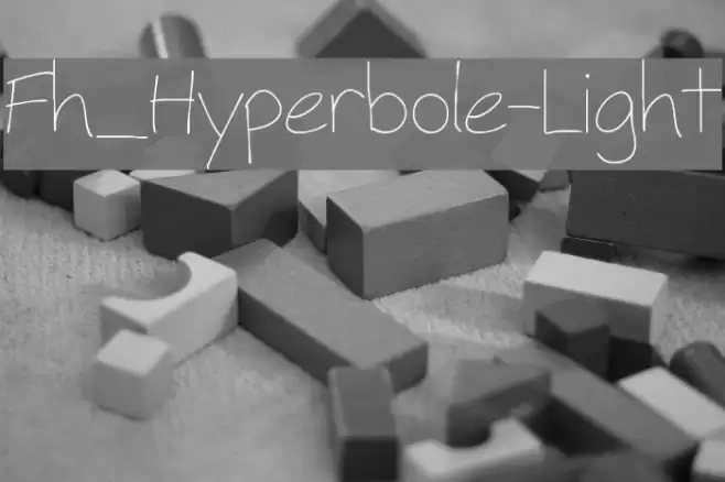 Fh_Hyperbole-Light Font examples