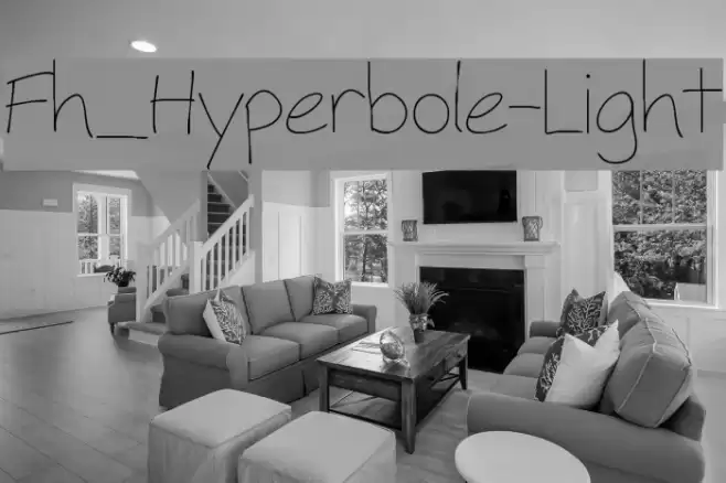 Fh_Hyperbole-Light Font examples