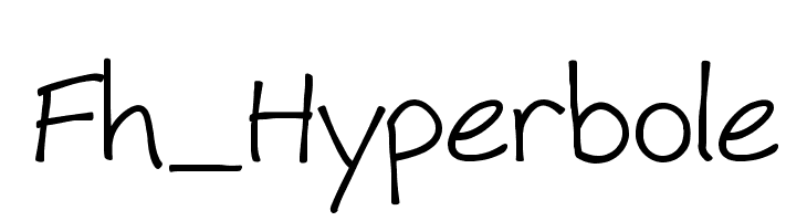 Fh_Hyperbole Font