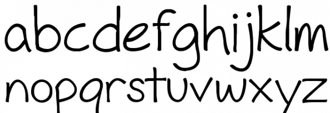 Fh_Hyperbole Font LOWERCASE