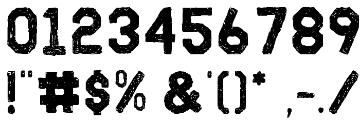 Fh_Ink Font OTHER CHARS