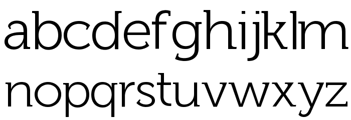 Fh_Lentil Font LOWERCASE