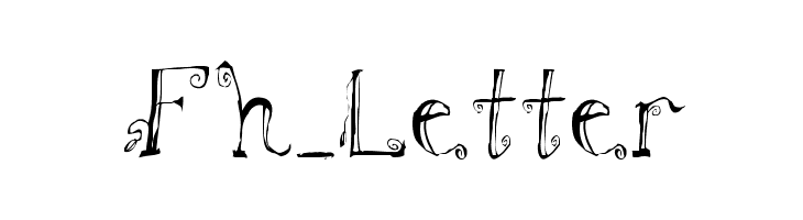 Fh_Letter Fonte