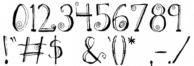 Fh_Letter Font OTHER CHARS