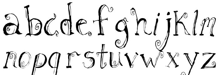 Fh_Letter Font LOWERCASE