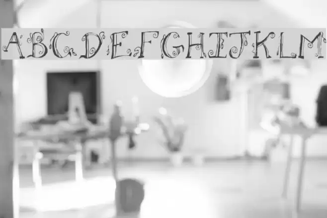 Fh_Letter Font examples