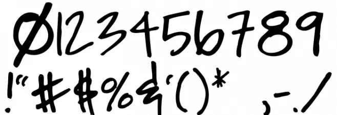 Fh_Nicole Font OTHER CHARS