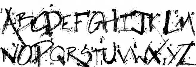 Fh_Obscene Schriftart Groß