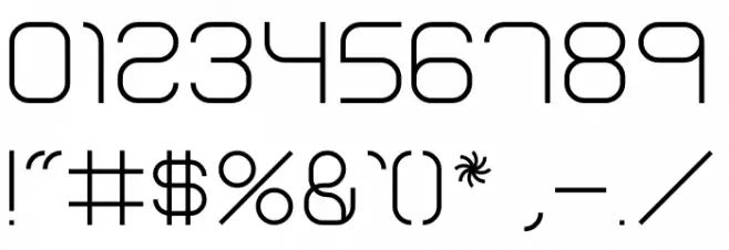 Fh_Perception Font OTHER CHARS