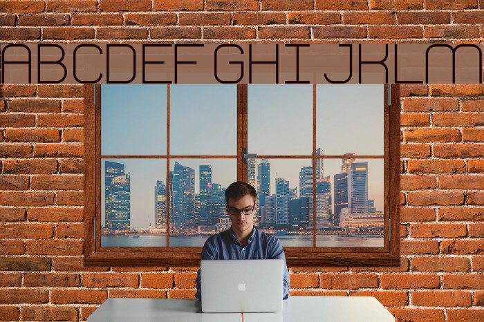 Fh_Perception Font examples