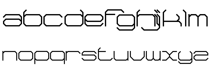 Fh_Reverse Font LOWERCASE