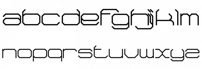Fh_Reverse Шрифта строчной
